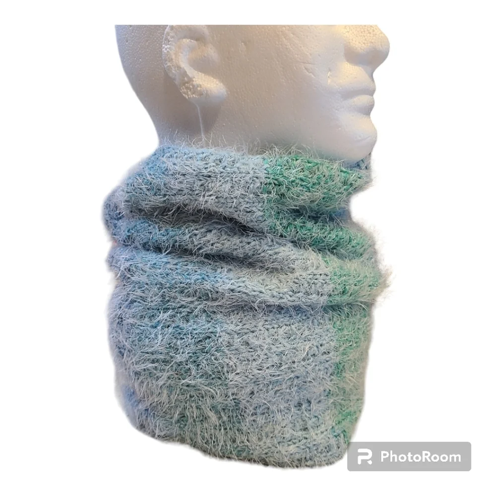 Infinity scarf Infinite tube scarf Neck warmer Loop scarf Hooded Easy care